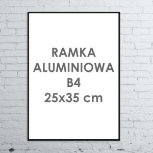 Rama aluminiowa ALU G3 B4 25×35 cm