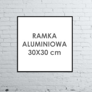 Rama aluminiowa kwadratowa ALU G3 30x30 cm