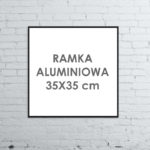 Rama aluminiowa kwadratowa ALU G3 35x35 cm