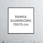 Rama aluminiowa kwadratowa ALU G3 70x70 cm