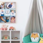 Poster Frame in Kids room Psd Mockup