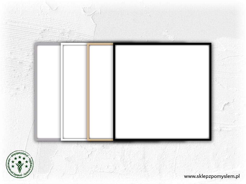 Rama aluminiowa slim (G3) - kwadrat