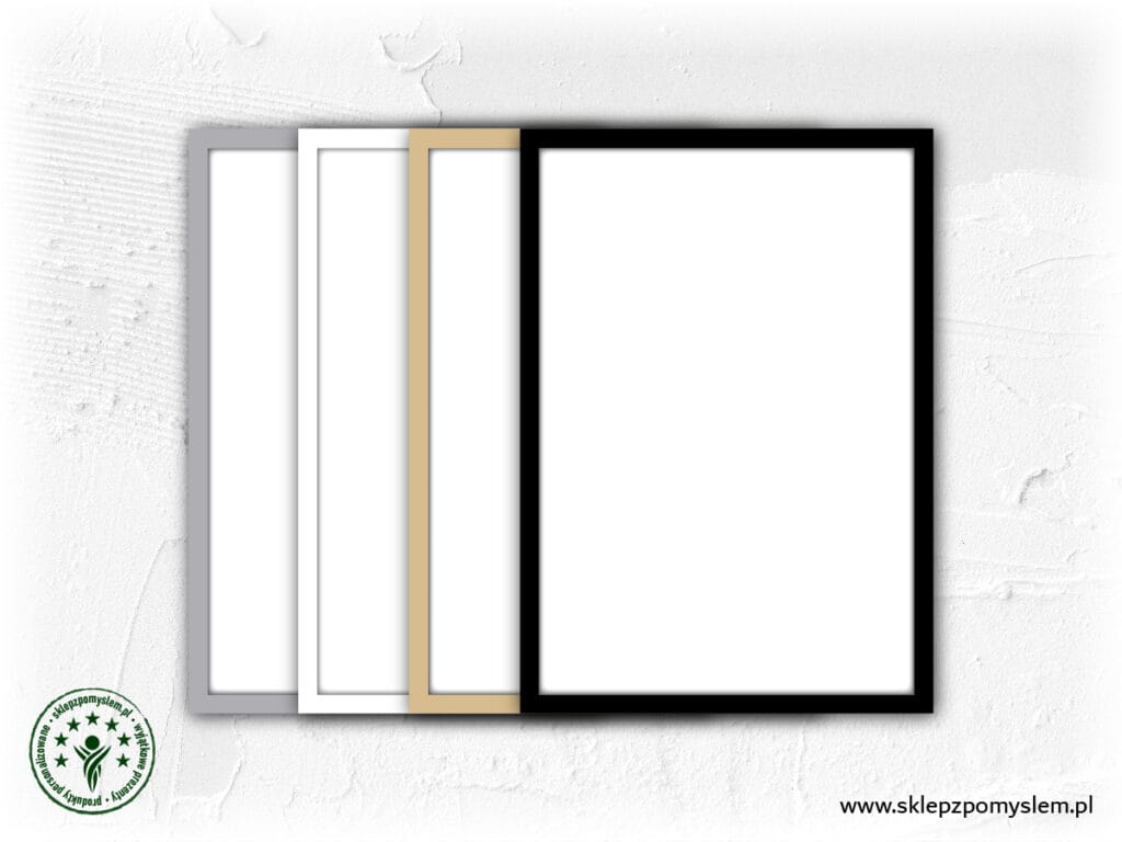 Rama aluminiowa wide (F5) - prostokąt